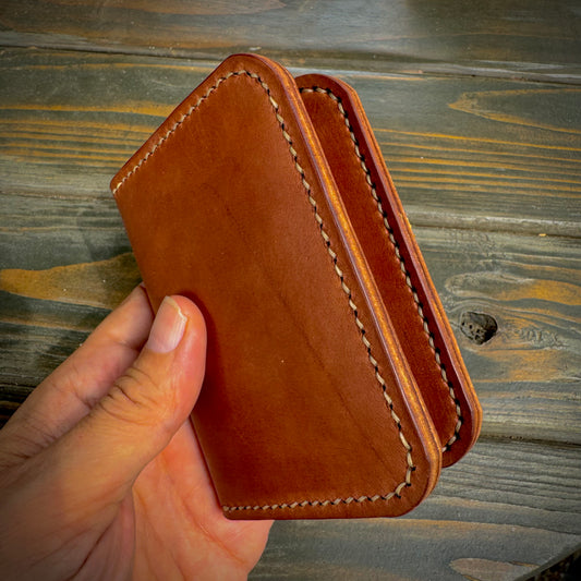 6 pocket vertical wallet