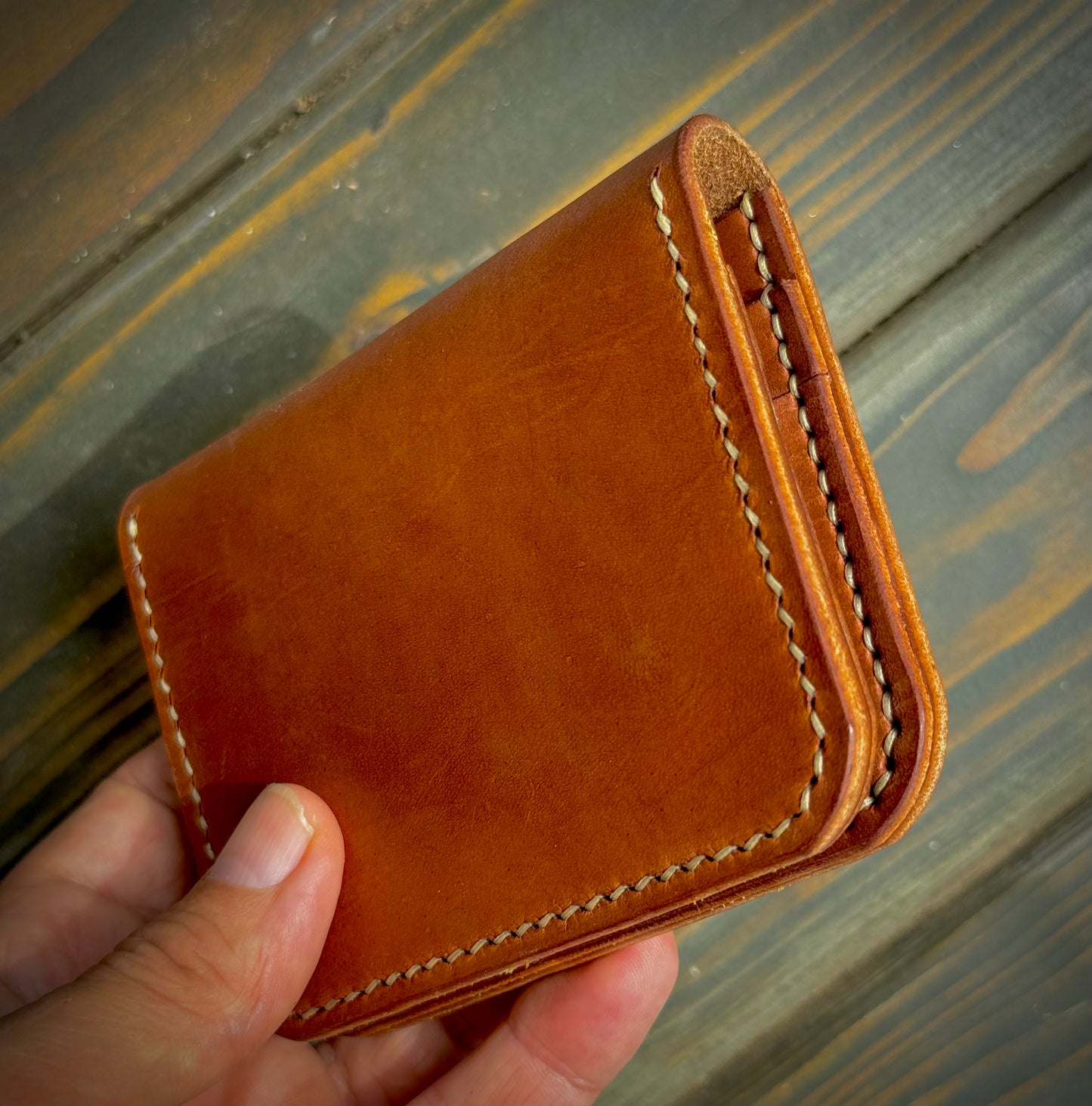 6 pocket vertical wallet